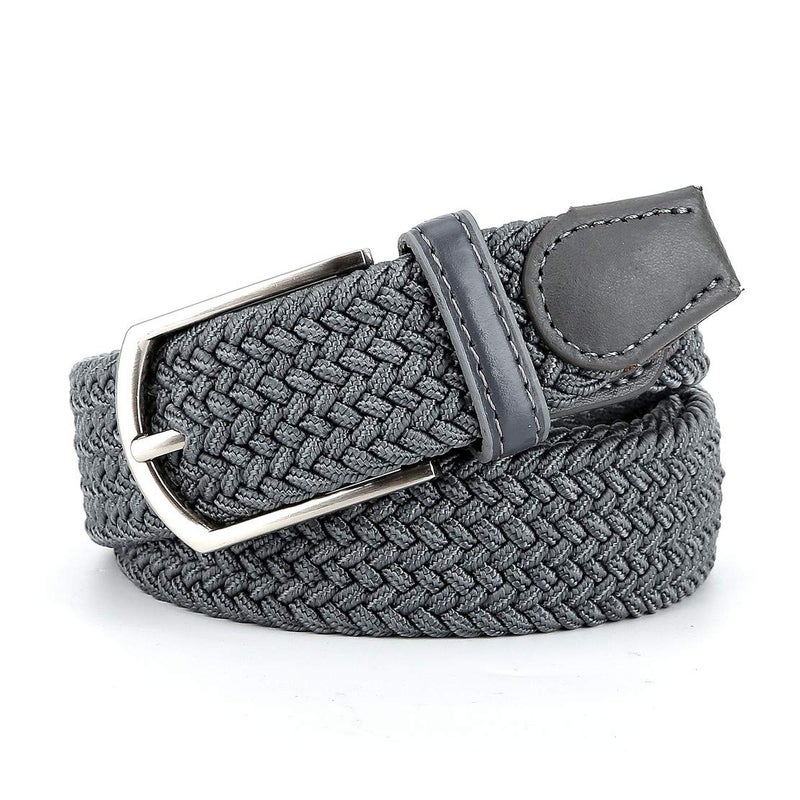 Radmire Braided Canvas Woven Elastic Stretch Belts for Men/Women/Junior with Multicolored - Image 3